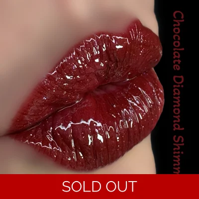 Chocolate Diamond Shimmer - Long Wear Lip Color (Gloss Required)